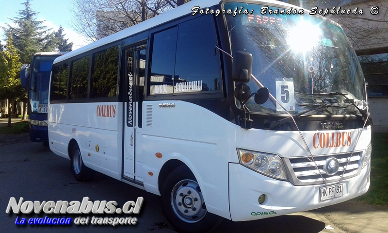 Yutong ZK6720DF / Collbus