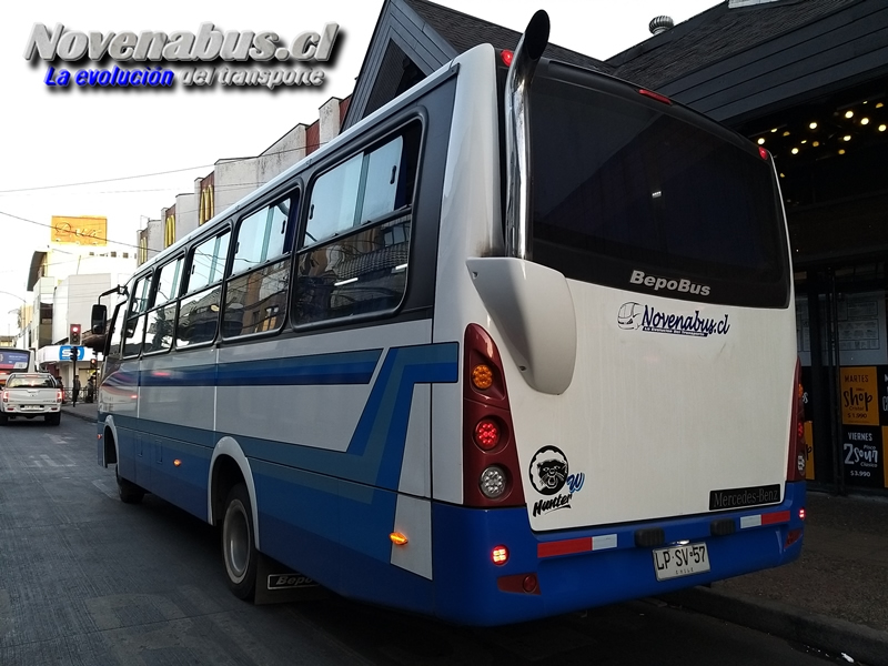 Bepo Bus Nascare / Mercedes-Benz LO-916 / Línea 9 Temuco