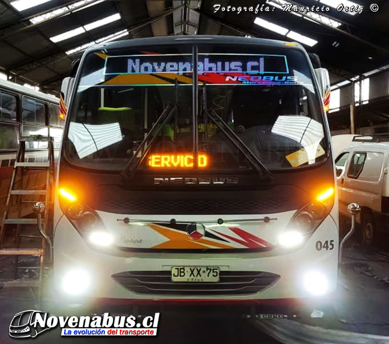 Neobus Thunder + / Mercedes-Benz LO-916 / Línea 1 Temuco