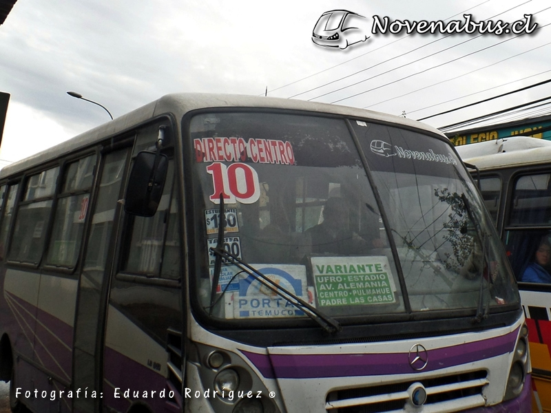 Caio Induscar Foz / Mercedes-Benz LO-812 / Línea 10 Temuco