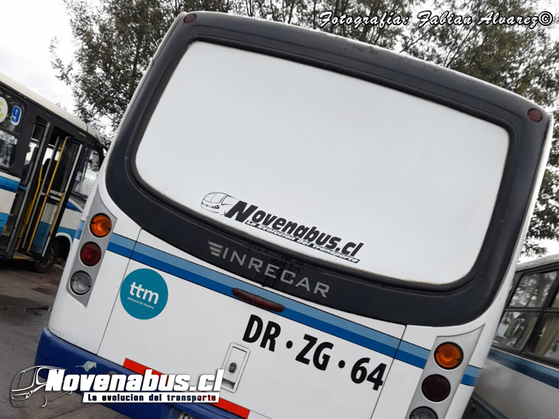 Inrecar Geminis II / Mercedes benz LO 915 / Línea 9 Temuco