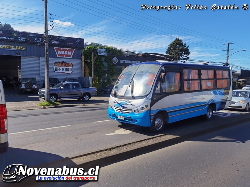 Neobus Thunder + / Mercedes-Benz LO-712 / Línea 4 Temuco