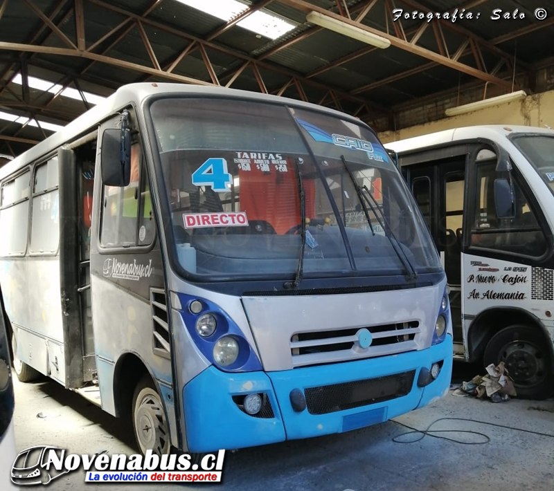 Caio lnduscar Foz / Mercedes-Benz LO-812 / Futura Unidad Línea 7 Temuco