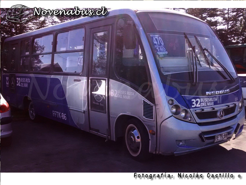 Neobus Thunder+ / Mercedes Benz LO-915 / Futura unidad Línea 8 Temuco