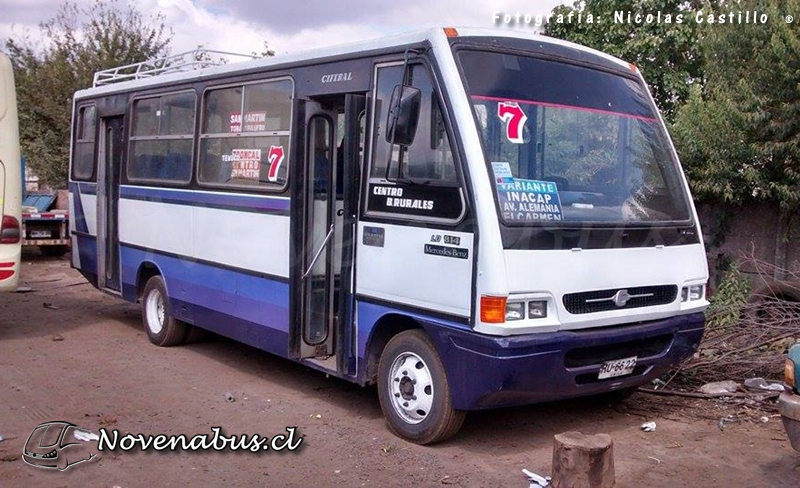 Ciferal Buzios / Mercedes-Benz LO814 / Línea 7 Temuco