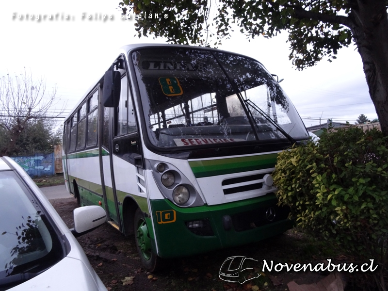 Caio Induscar Foz / Mercedes-Benz LO-915 / Línea 8 Temuco