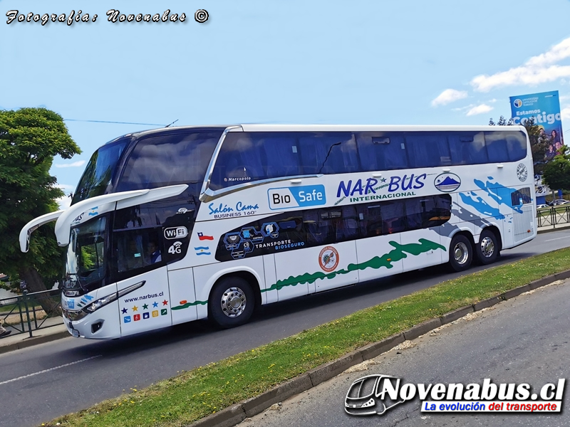 Marcopolo Paradiso G7 1800 DD (BioSafe) / Scania K400 / NAR-Bus