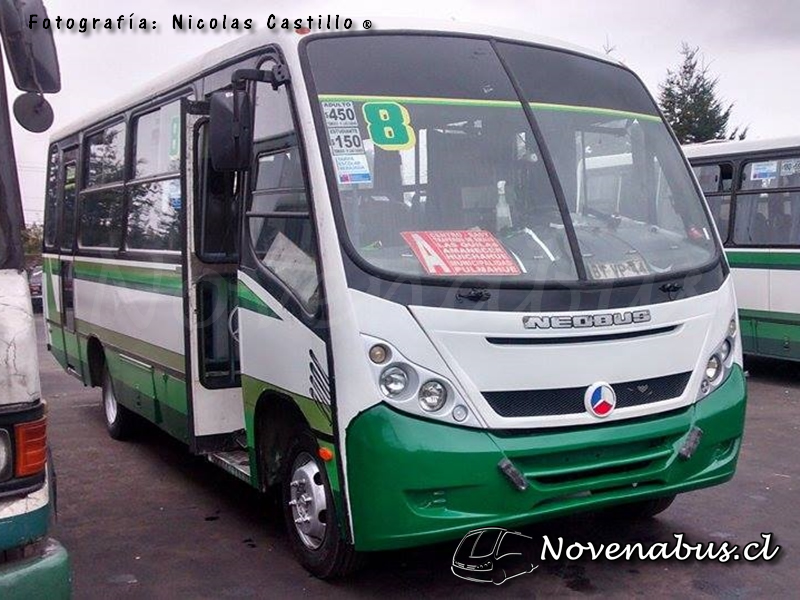 Neobus Thunder / Mercedes-Benz LO812 / Línea 8 Temuco