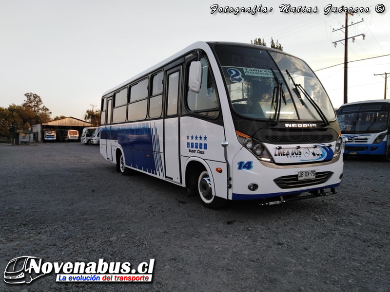 Neobus Thunder + / Mercedes-Benz LO-916 / Línea 2 Temuco