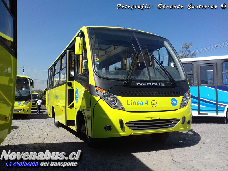 Neobus Thunder+ / Mercedes Benz LO-916 / Linea 4 Villarrica