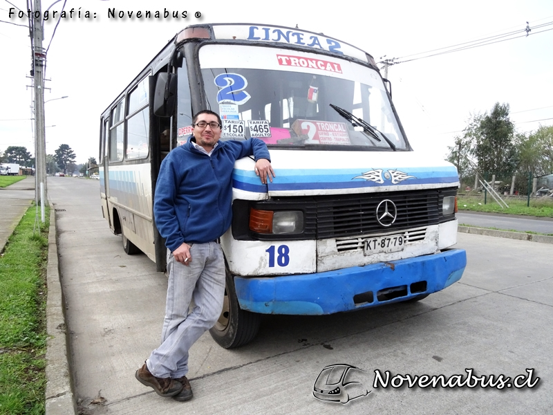 Conductor : Sr Mauricio Barriga / Línea 2 Temuco