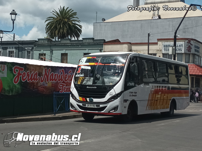 Mascarello Gran Micro S3 / Mercedes-Benz LO-916 / Línea 1 Temuco