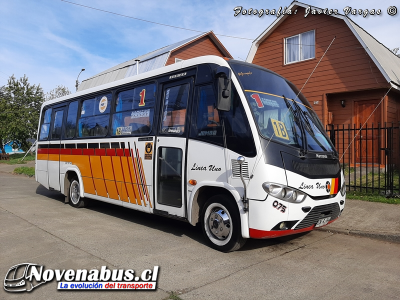 Marcopolo Senior / Mercedes-Benz LO-812 / Línea 1 Temuco