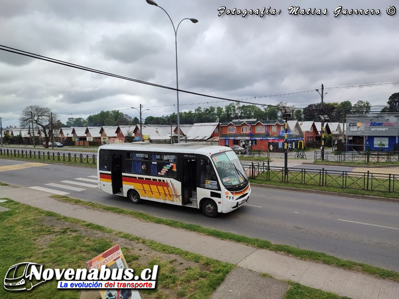 Busscar Micruss / Mercedes-Benz LO-812 / Línea 1 Temuco