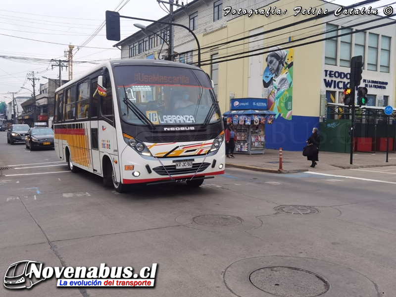 Neobus Thunder + / Mercedes-Benz LO-916 / Línea 1 Temuco