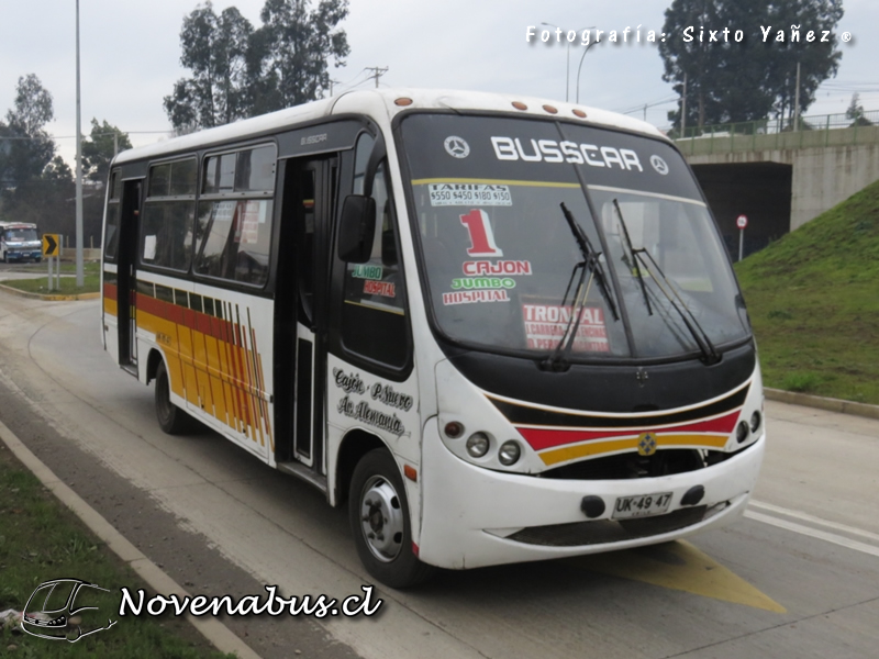 Busscar Micruss / Mercedes-Benz LO914 / Línea 1 Temuco