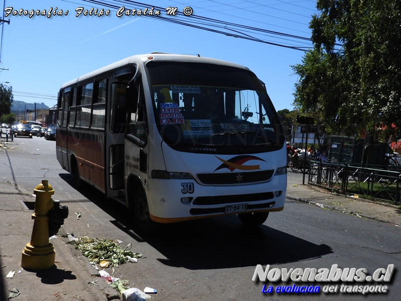 Marcopolo Senior / Mercedes-Benz LO-914 / Línea 1 Temuco