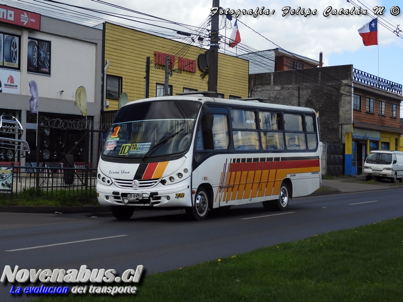 Neobus Thunder + / Mercedes-Benz LO-915 / Línea 1 Temuco