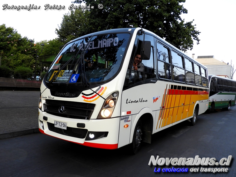 BepoBus Náscare / Mercedes-Benz LO-916 / Línea 1 Temuco