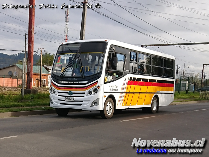 Mascarello Gran Mini / Mercedes-Benz LO-812 / Línea 1 Temuco