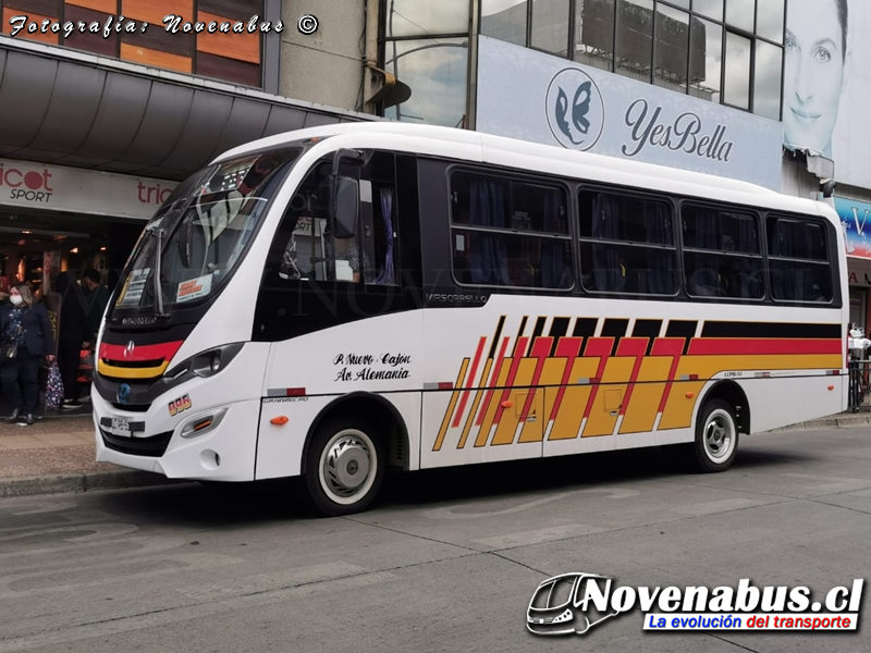 Mascarello Gran Micro S4 / Mercedes-Benz LO-916 / Línea 1 Temuco