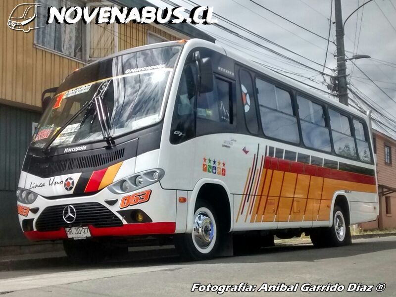 Marcopolo Senior / Mercedes-Benz LO-916 / Línea 1 Temuco