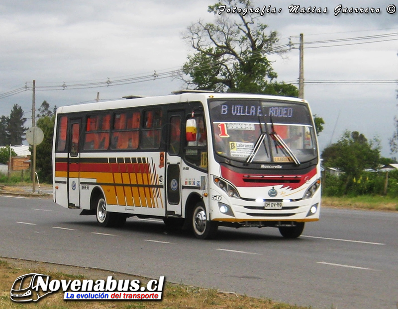 Mascarello Gran Micro / Mercedes Benz LO-915 / Línea 1 Temuco