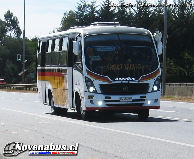 Bepobus Náscere / Mercedes-Benz LO-916 / Línea 1 Temuco