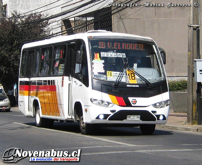 Marcopolo Senior / Mercedes-Benz LO-916 / Línea 1 Temuco