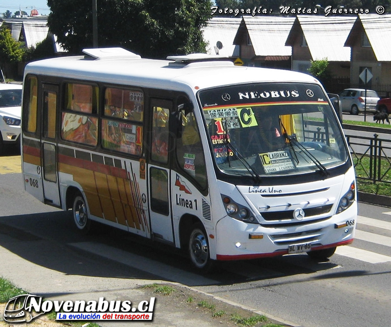 Neobus Thunder + / Mercedes-Benz LO-712 / Línea 1 Temuco