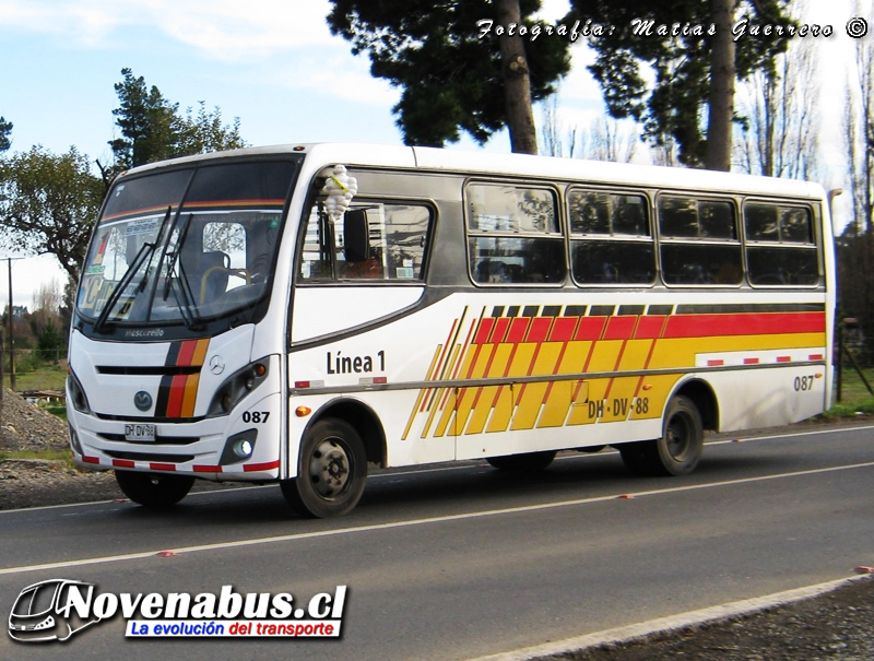 Mascarello Gran Micro / Mercedes Benz LO-915 / Línea 1 Temuco