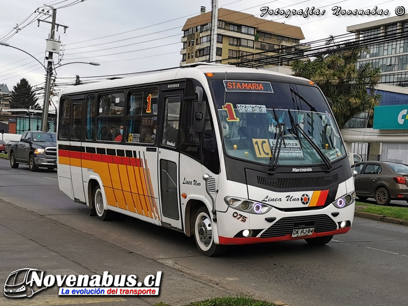 Marcopolo Senior / Mercedes-Benz LO-812 / Línea 1 Temuco