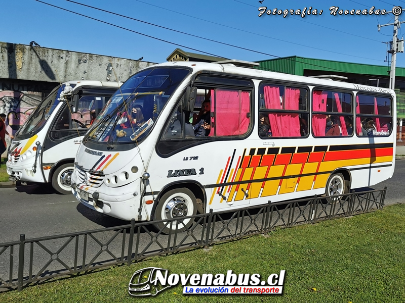 Neobus Thunder + / Mercedes-Benz LO-712 / Línea 1 Temuco