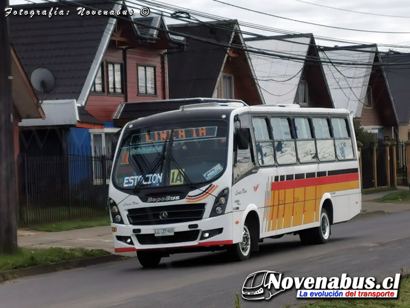 BepoBus Náscare / Mercedes-Benz LO-916 / Línea 1 Temuco