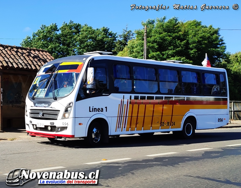 Bepobus Náscere / Mercedes-Benz LO-916 / Línea 1 Temuco