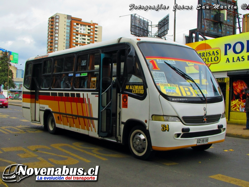 Marcopolo Senior / Mercedes-Benz LO-914 / Línea 1 Temuco