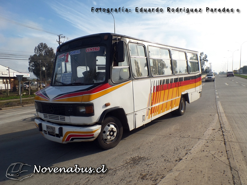 Carrocerías LRBUS / Mercedes-Benz LO-809 / Línea 1 Temuco