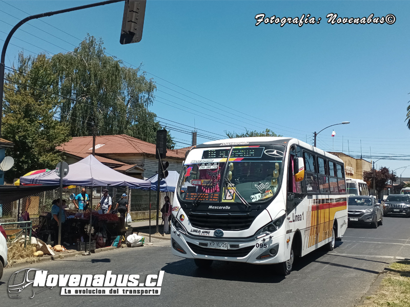 Mascarello Gran Micro S3 / Mercedes-Benz LO-916 / Línea 1 Temuco