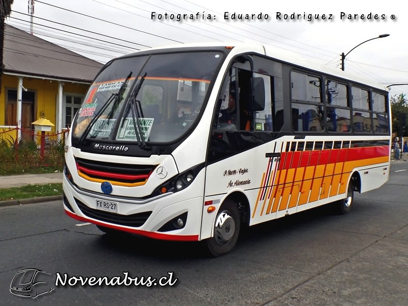 Mascarello Gran Micro / Mercedes Benz LO915 / Línea 1 Temuco