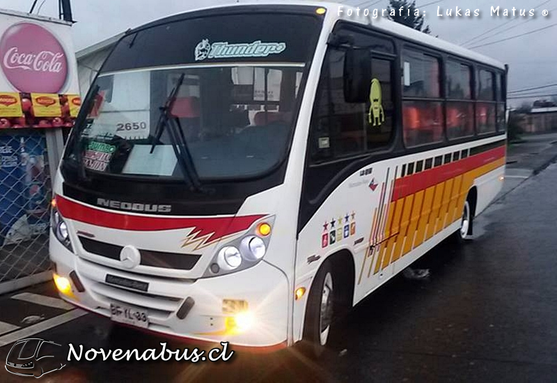 Neobus Thunder  / MercedesBenz LO915 / Línea 1 Temuco