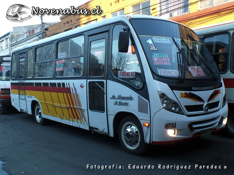 Neobus Thunder / Mercedes-Benz LO915/ Línea 1 Temuco