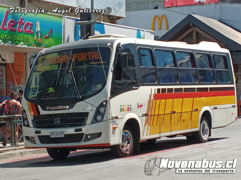 BepoBus Náscare / Mercedes-Benz LO-916 / Línea 1