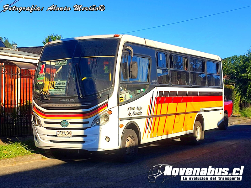 Mascarello Gran mini / Mercedes Benz LO-812/ Línea 1 Temuco