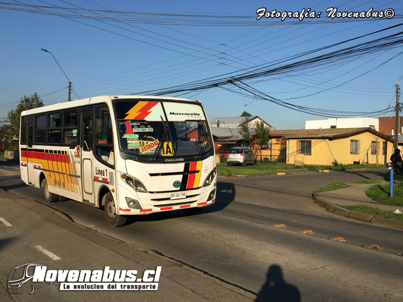 Mascarello Gran Micro / Mercedes-Benz LO 915 / Línea 1 Temuco