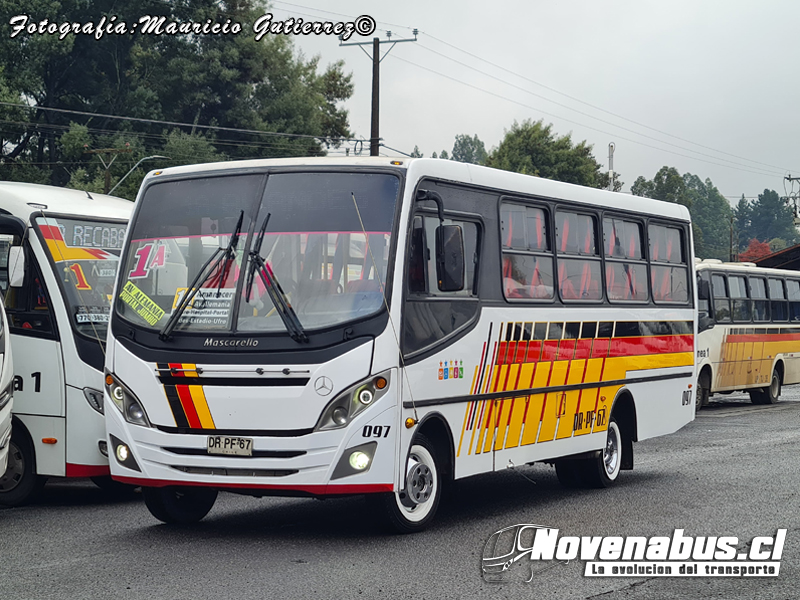 Mascarello Gran Micro / Mercedes-Benz LO 915 / Línea 1 Temuco
