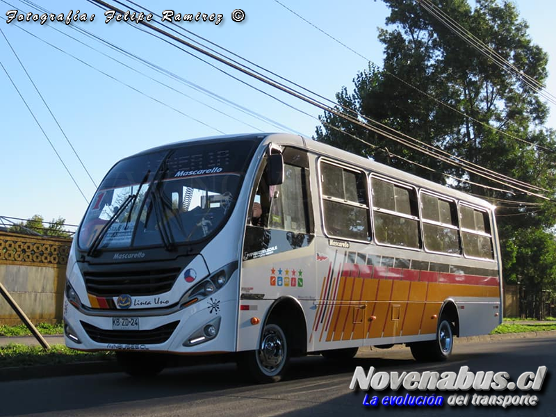 Mascarello Gran Micro S3 / Mercedes-Benz LO-916 / Línea 1 Temuco