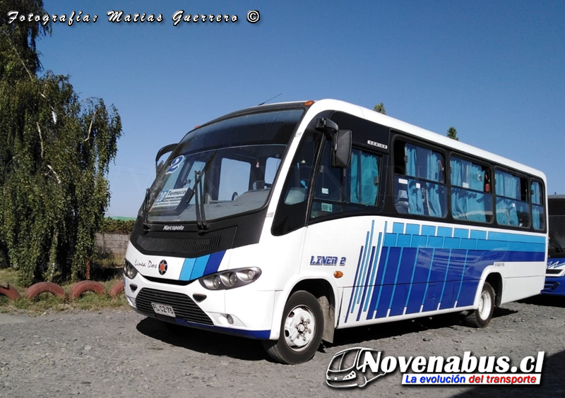 Marcoplo Senior / Mercedes-Benz LO-812 / Línea 2 Temuco