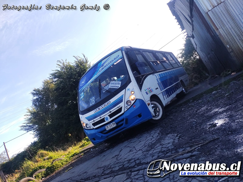 Neobus Thunder + / Mercedes-Benz LO-915 / Línea 2 Temuco