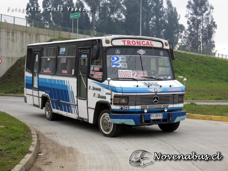 Carrocerías LR Bus / Mercedes-Benz LO-814 / Línea 2 Temuco