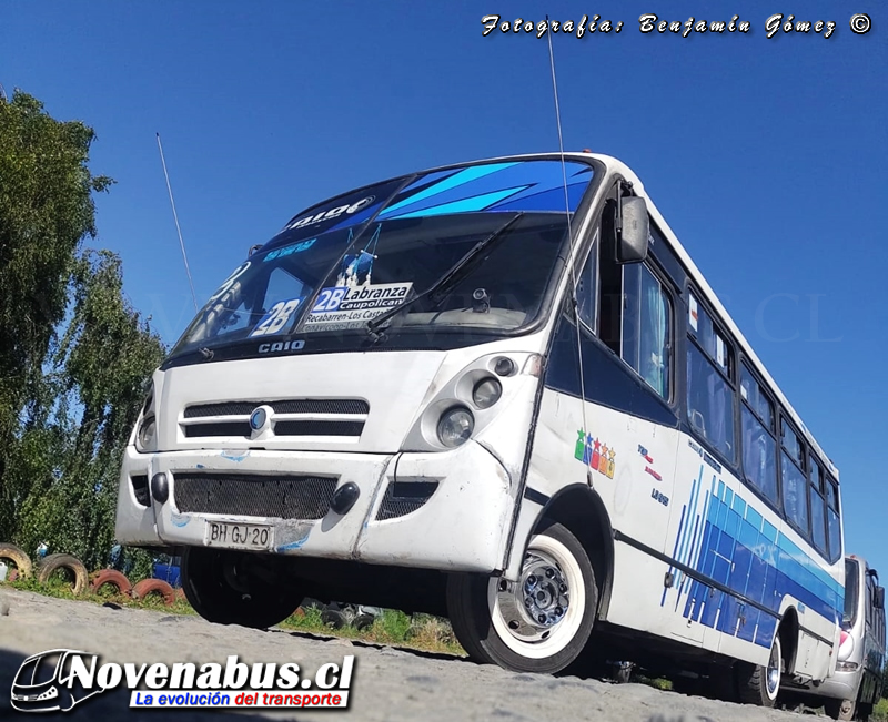 Caio lnduscar Foz / Mercedes-Benz LO-915 / Línea 2 Temuco